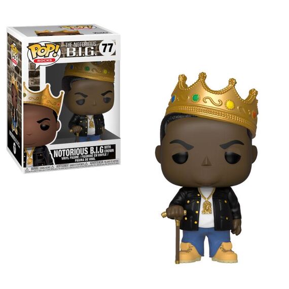 Figurka Notorious B.I.G. POP! Notorious B.I.G. with Crown
