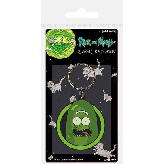 Brelok gumowy Rick and Morty - Pickle Rick- Zdjęcie 3