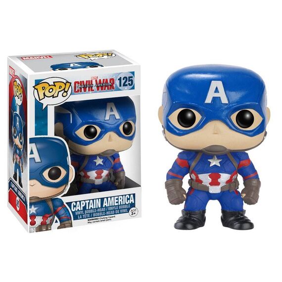 Figurka Captain America Civil War POP! - Captain America 10 cm
