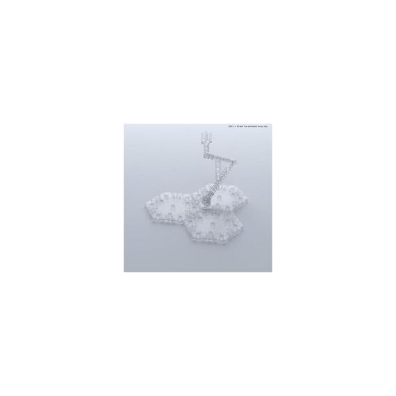 Podstawka dla figurek Gunpla 1:144 / 1:100 - Action Base 4 (przezroczysta)- Zdjęcie 2