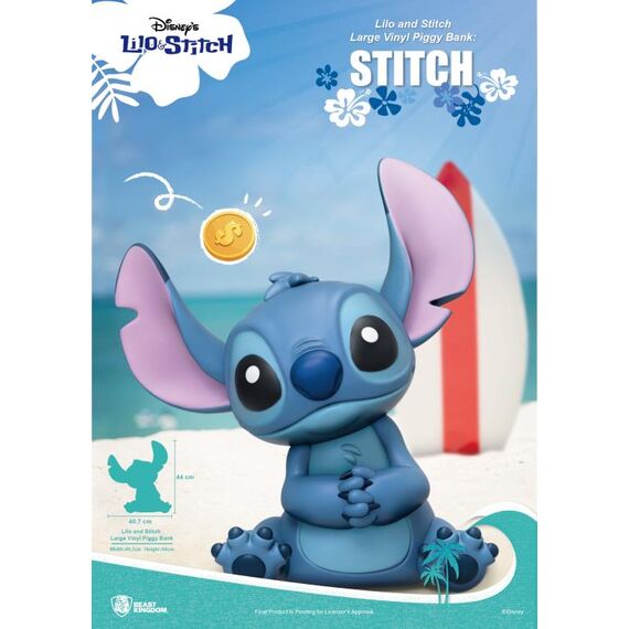 Figurka Skarbonka Disney Lilo in Stitch - Stitch (44 cm)- Zdjęcie 3
