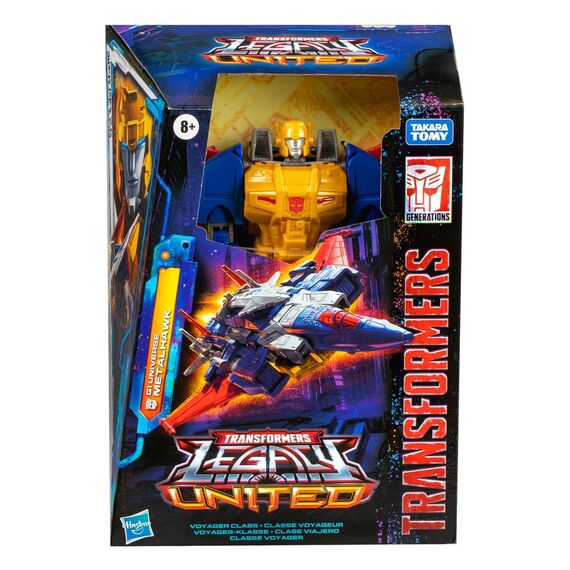Figurka Transformers Generations Legacy United Voyager Class - G1 Universe Metalhawk- Zdjęcie 4