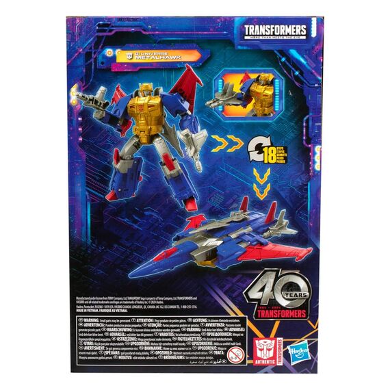 Figurka Transformers Generations Legacy United Voyager Class - G1 Universe Metalhawk- Zdjęcie 5