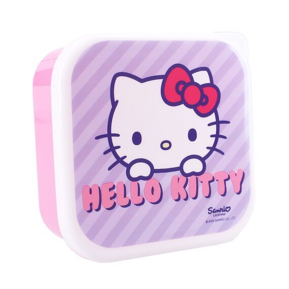 Zestaw 3 pojemników śniadaniowych Hello Kitty - Fresh Bites- Zdjęcie 5