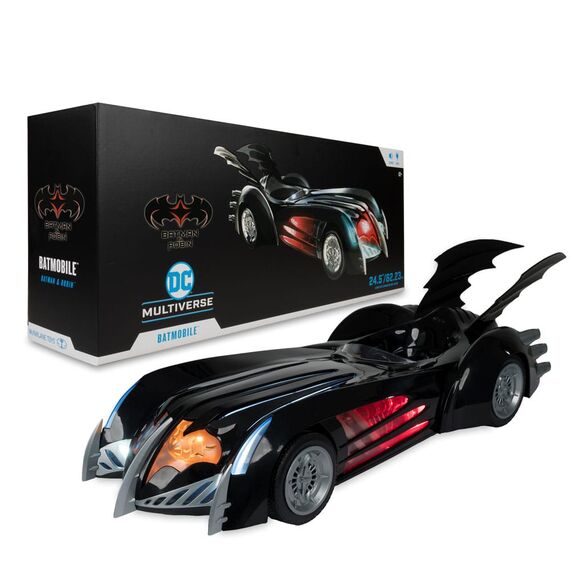 Pojazd DC Multiverse (Batman i Robin) - Batmobil 62 cm