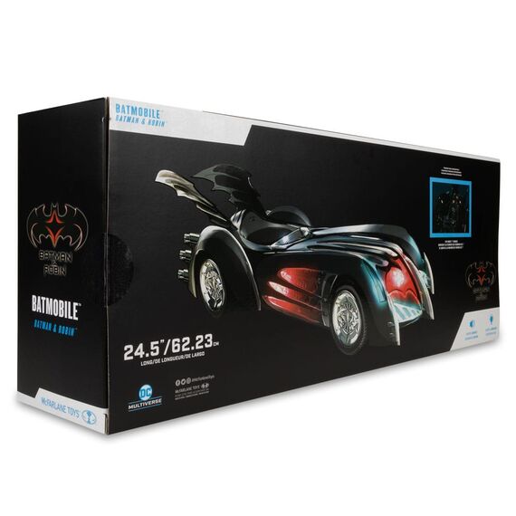 Pojazd DC Multiverse (Batman i Robin) - Batmobil 62 cm- Zdjęcie 9