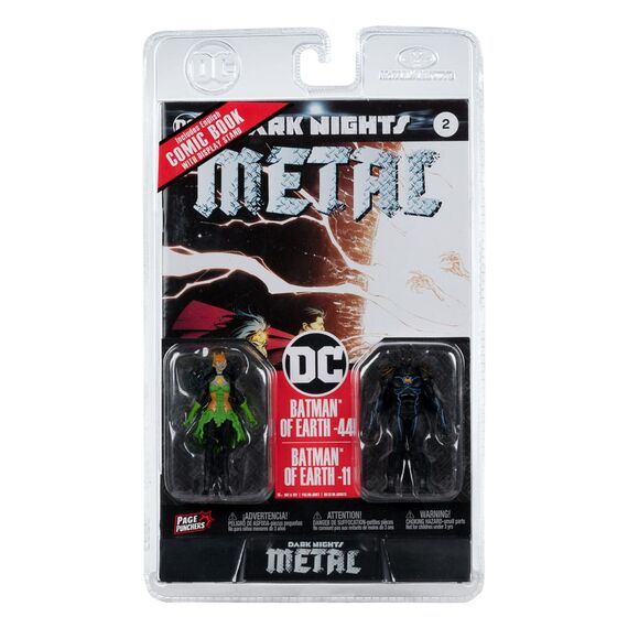 Zestaw 2 figurek z komiksem DC Direct Page Punchers - Batman of Earth-44 & Batman of Earth-11 (Dark Nights: Metal)- Zdjęcie 8