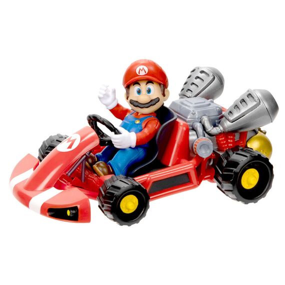 Figurka z pojazdem The Super Mario Bros. Movie - Mario z Gokartem