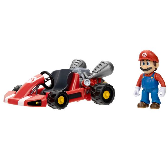 Figurka z pojazdem The Super Mario Bros. Movie - Mario z Gokartem- Zdjęcie 2