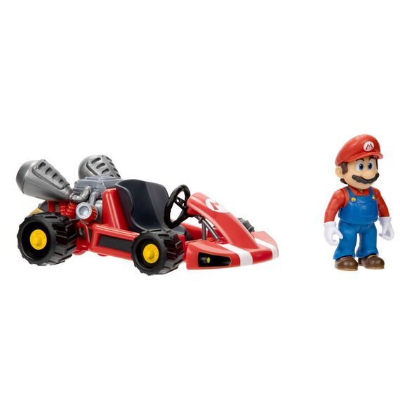 Figurka z pojazdem The Super Mario Bros. Movie - Mario z Gokartem- Zdjęcie 4