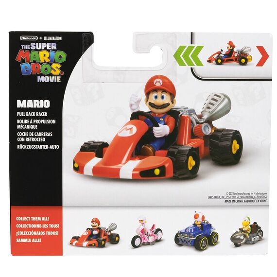 Figurka z pojazdem The Super Mario Bros. Movie - Mario z Gokartem- Zdjęcie 8