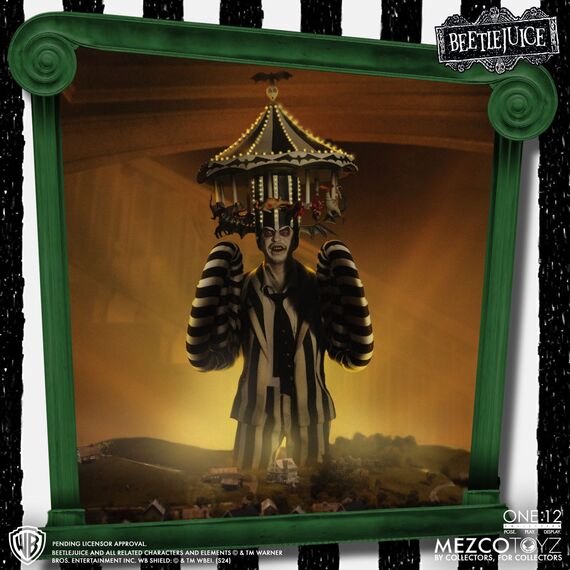 Figurka Beetlejuice (1988) The One:12 Collective 1/12 - Beetlejuice- Zdjęcie 3