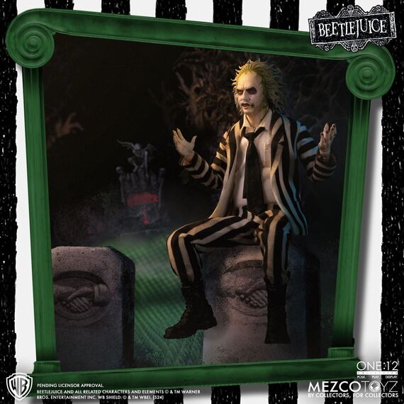 Figurka Beetlejuice (1988) The One:12 Collective 1/12 - Beetlejuice- Zdjęcie 7