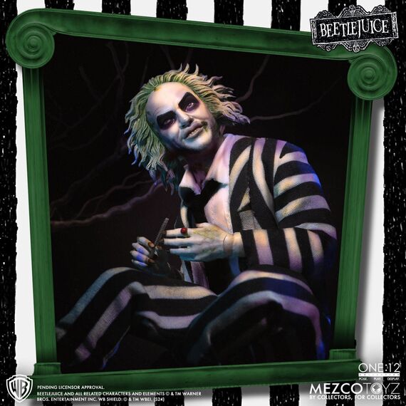 Figurka Beetlejuice (1988) The One:12 Collective 1/12 - Beetlejuice- Zdjęcie 9