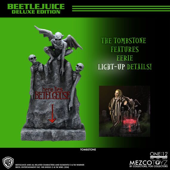 Figurka Beetlejuice (1988) The One:12 Collective 1/12 - Beetlejuice- Zdjęcie 14