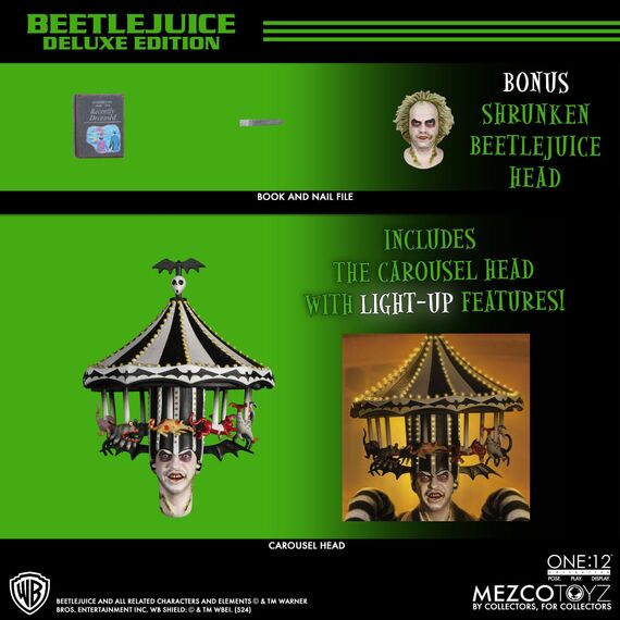 Figurka Beetlejuice (1988) The One:12 Collective 1/12 - Beetlejuice- Zdjęcie 15