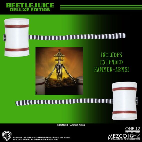 Figurka Beetlejuice (1988) The One:12 Collective 1/12 - Beetlejuice- Zdjęcie 16