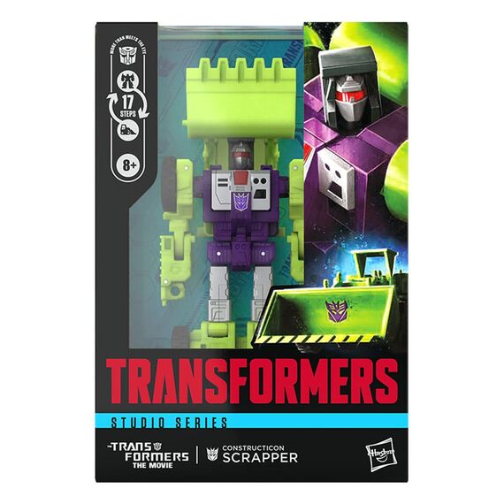 Figurka The Transformers: The Movie Studio Series Voyager Class - Constructicon Scrapper- Zdjęcie 6