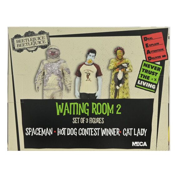 Zestaw 3 figurek Beetlejuice Beetlejuice - Waiting Room 2- Zdjęcie 6