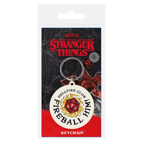 Brelok gumowy Stranger Things - Fireball Him!