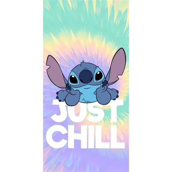 Ręcznik plażowy Disney Lilo & Stitch - Just Chill (70 x 140 cm)