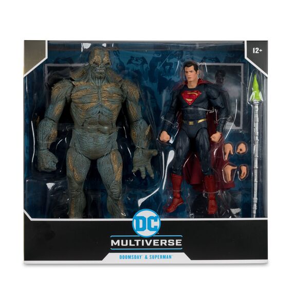 Zestaw 2 figurek DC Multiverse (Batman v Superman: Dawn of Justice) - Doomsday & Superman- Zdjęcie 7