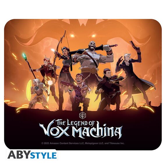 Podkładka materiałowa pod mysz The Legend of Vox Machina - Map