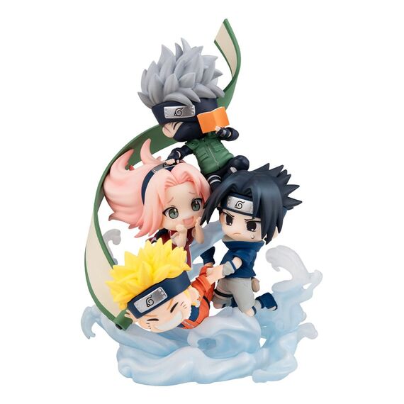 Mini figurka Naruto Shippuden FigUnity - Gather here, Team 7 (z bonusem)