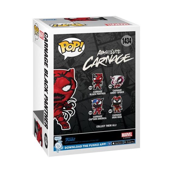 Figurka Marvel POP! - Carnage Black Panther (1434)- Zdjęcie 2