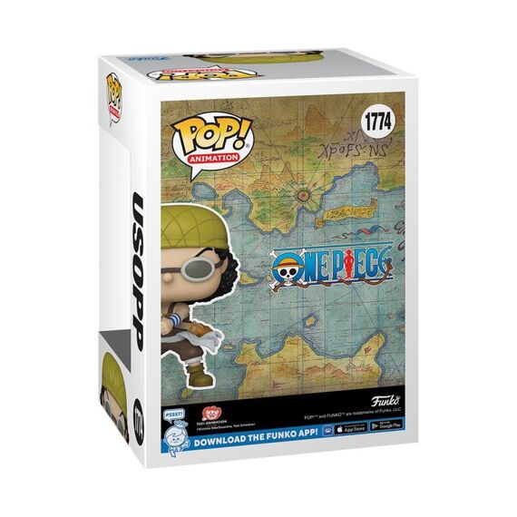 Figurka One Piece POP! - Usopp with Rubber Band (1774)- Zdjęcie 2