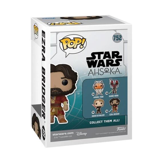 Figurka Star Wars: Ahsoka POP! - Ezra Bridger (752)- Zdjęcie 2