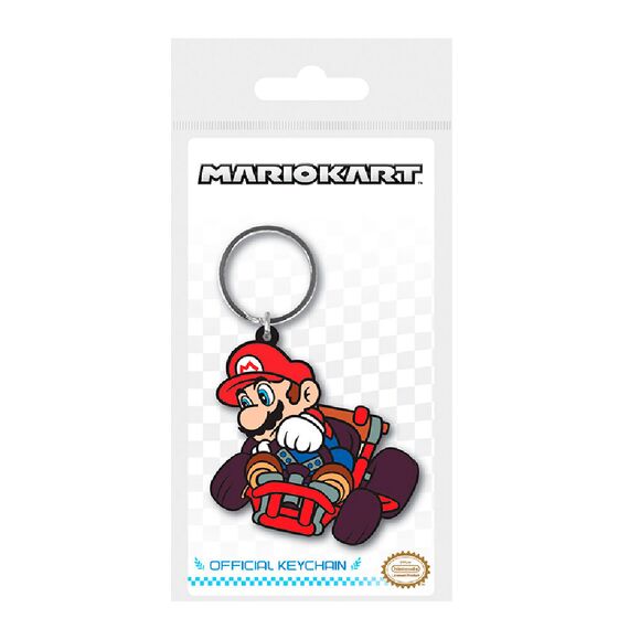 Brelok gumowy Mario Kart - Mario