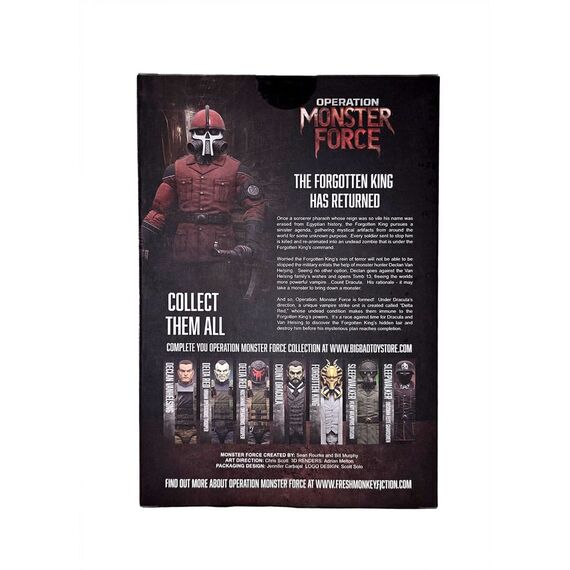 Figurka Operation: Monster Force 1/12 - Sleepwalker Crimson Moon Division- Zdjęcie 4