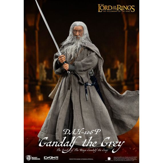 Figurka Władca Pierścieni Dynamic 8ction Heroes 1/9 - Gandalf Szary (Edycja Limitowana)