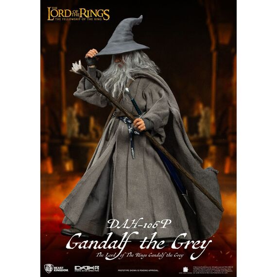 Figurka Władca Pierścieni Dynamic 8ction Heroes 1/9 - Gandalf Szary (Edycja Limitowana)- Zdjęcie 2