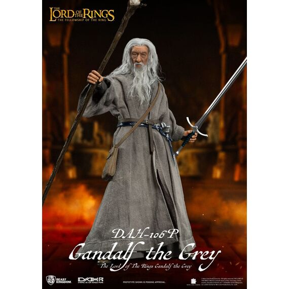Figurka Władca Pierścieni Dynamic 8ction Heroes 1/9 - Gandalf Szary (Edycja Limitowana)- Zdjęcie 3