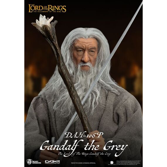 Figurka Władca Pierścieni Dynamic 8ction Heroes 1/9 - Gandalf Szary (Edycja Limitowana)- Zdjęcie 6