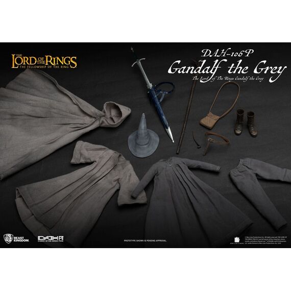 Figurka Władca Pierścieni Dynamic 8ction Heroes 1/9 - Gandalf Szary (Edycja Limitowana)- Zdjęcie 10