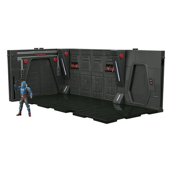 Zestaw Star Wars: The Mandalorian Vintage Collection - Moff Gideon's Imperial Light Cruiser Hallway i figurka Mandalorian Privateer