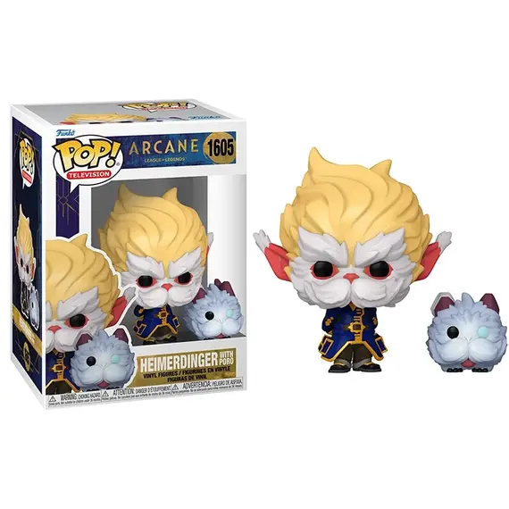 Figurka Arcane POP! - Heimerdinger i Poro (1605)