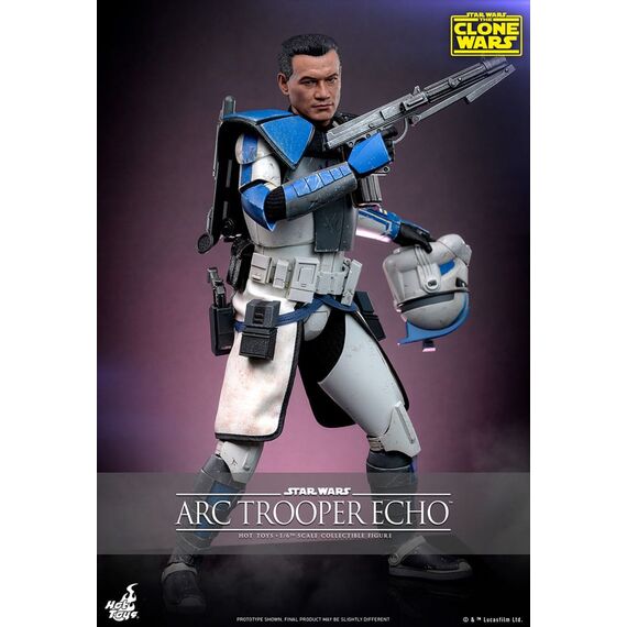 Figurka Star Wars: Wojny Klonów 1/6 - Arc Trooper Echo- Zdjęcie 3