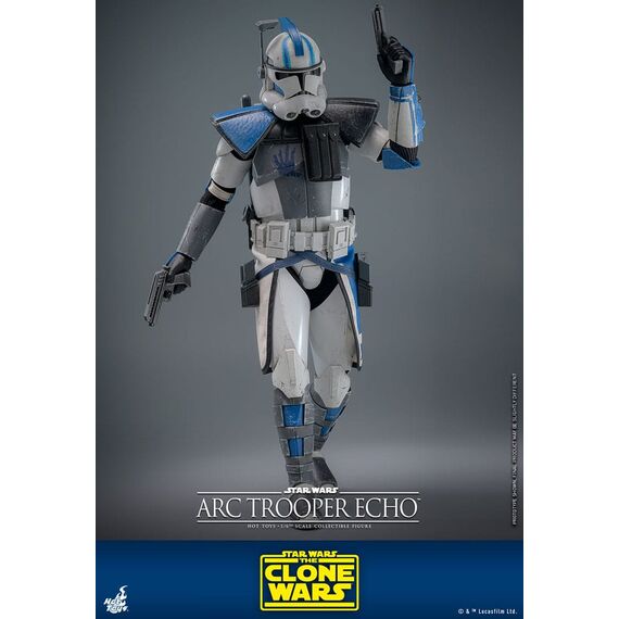 Figurka Star Wars: Wojny Klonów 1/6 - Arc Trooper Echo- Zdjęcie 10