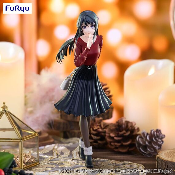 Figurka Rascal Does Not Dream of Bunny Girl Senpai Trio-Try-iT - Mai Sakurajima (Winter Outfit Ver.)- Zdjęcie 9