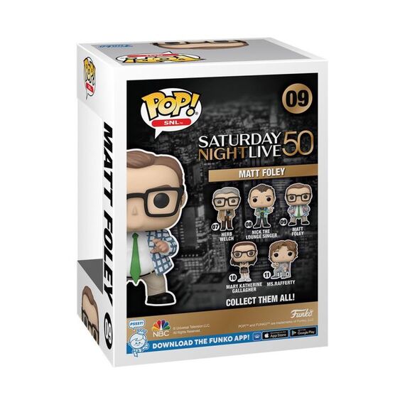 Figurka Saturday Night Live (50th Anniversary) POP! - Matt Foley (09)- Zdjęcie 2