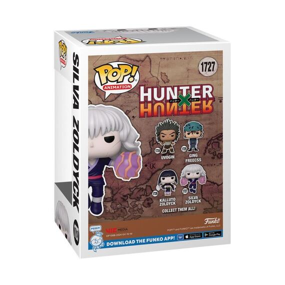 Figurka Hunter x Hunter POP! - Silva Zoldyck (1727)- Zdjęcie 2
