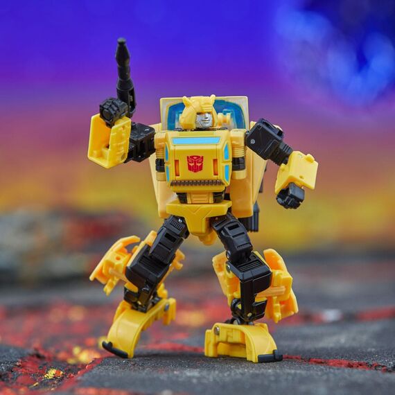 Figurka Transformers Generations Legacy United Deluxe Class - Origin Bumblebee- Zdjęcie 8