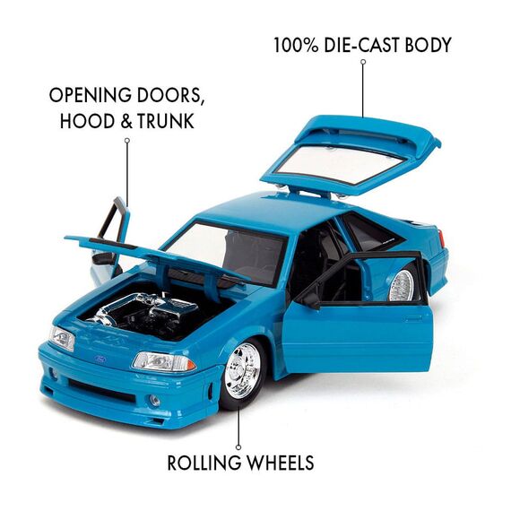 Model samochodu Fast & Furious / Szybcy i wściekli 1/24 - Ford Mustang GT- Zdjęcie 6
