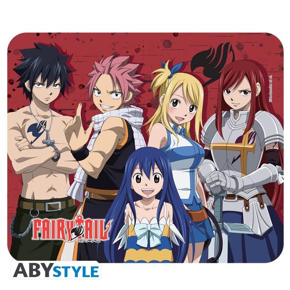 Podkładka materiałowa pod mysz Fairy Tail - Natsu Team