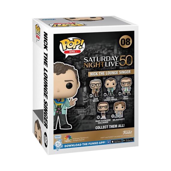 Figurka Saturday Night Live (50th Anniversary) POP! - Nick the Lounge Singer (08)- Zdjęcie 2