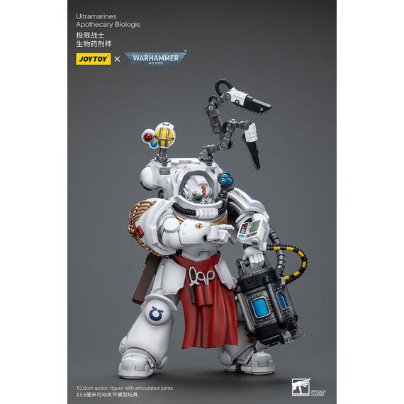 Figurka Warhammer 40k 1/18 - Ultramarines Apothecary Biologis- Zdjęcie 4